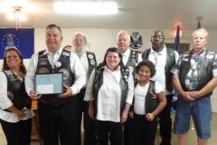 BCC honored by  VFW 7-16-14
