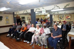 Cypress Woods Care Ctr Honor VET's 5-31-10