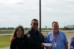 Donation presentation from Fluor Federal Petroleum Operations. 6-22-2016