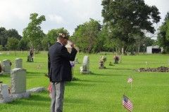 Flags on the graves of our American Heroes 5-23-15