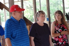 Roy Gibson Vietnam vet, Anna Gibson and Shellie Gibson Johns 5-10-14