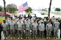 Texas Nat. Guard 272nd  Engineering Co. Christmas party 12-6-09