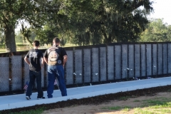 Vietnam Memorial Traveling Wall opening 10-25-14