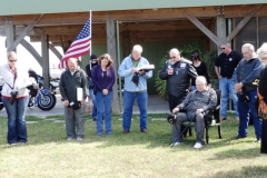 William Miller Vietnam Vet, Roger Wright Vietnam Vet, Charles Kimble Korean Vet, Stephanie Goodwin, Scotty Morgan Iraq Vet 10-27-12