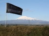 Flag with Mt Etna